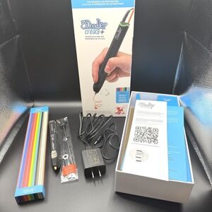 3Doodler Create+ 3D Printing Pen for Teens Adults & Creators! - Onyx Black USA